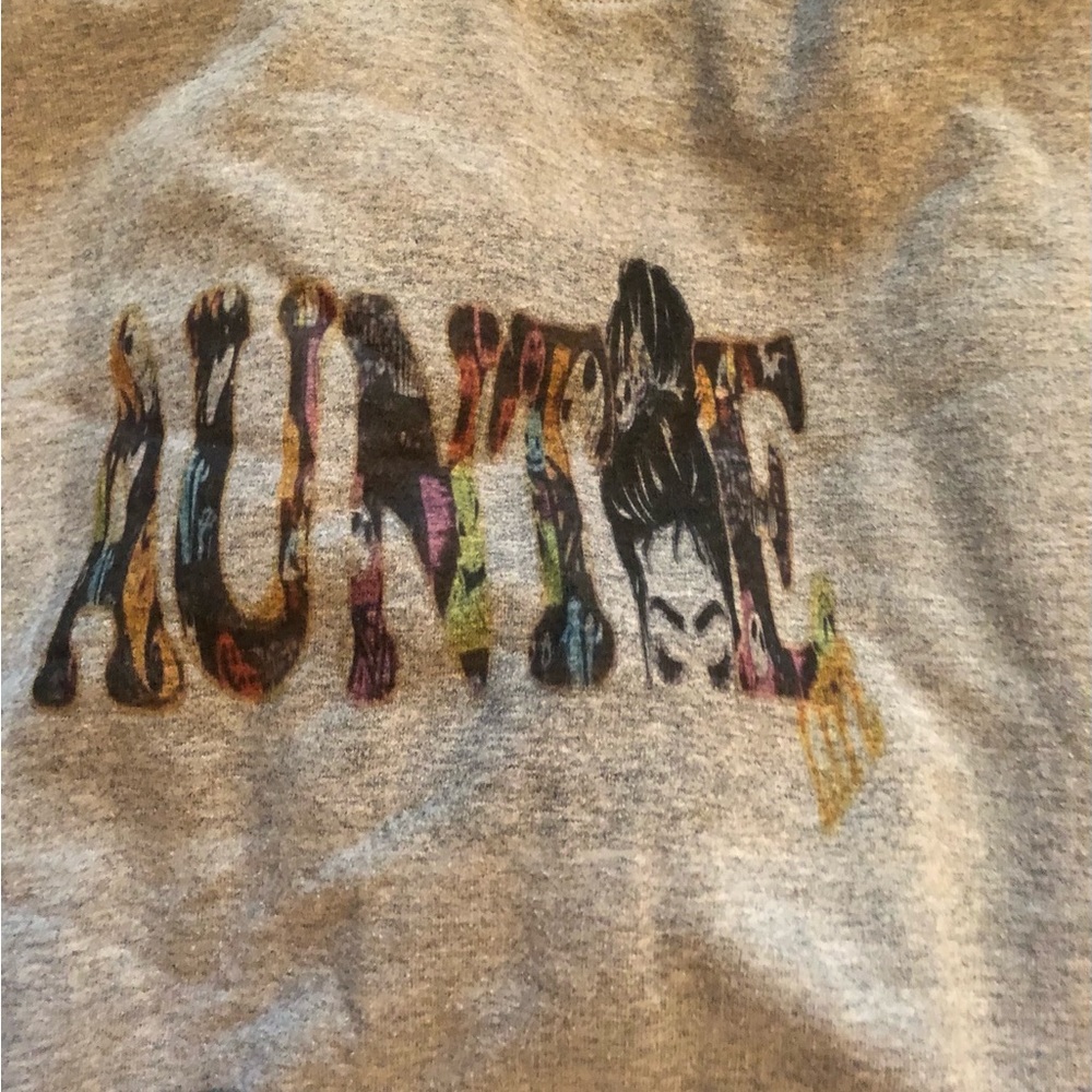NBC Auntie Life gray hoodie. NWOT